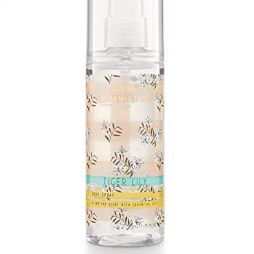 2 Good Chemistry Tiger Lily Body Mist spray